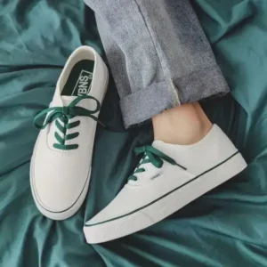 Panolifashion Fashion Solid Color Breathable Canvas Shoes