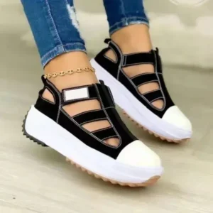 Panolifashion Creative Cutout Platform Sneakers