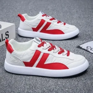 Panolifashion Men Fashion Color Matching Low Top Shoes