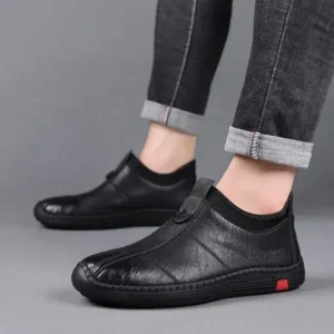 Panolifashion Men Casual Non-Slip Flat Pu Shoes