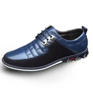 Panolifashion Men Casual Check Pu Shoes