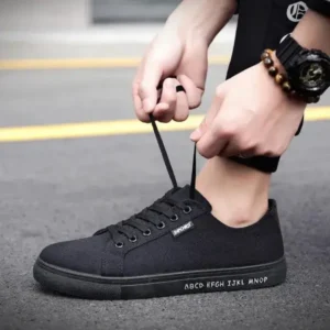 Panolifashion Men Casual Canvas Breathable Shoes