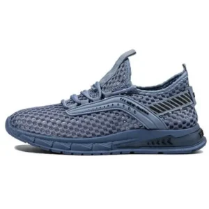 Panolifashion Men Casual Breathable Hollow Mesh Soft Sole Sports Shoes