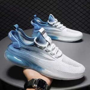 Panolifashion Men'S Fashion Jelly Bottom Mesh Breathable Sneakers