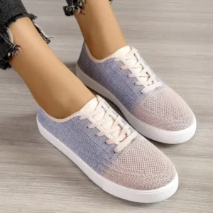 Panolifashion Summer Women Fashion Casual Fly-Woven Mesh Breathable Sneakers