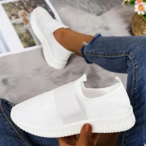 Panolifashion Women Fashion Low Top Mesh Breathable Sneakers